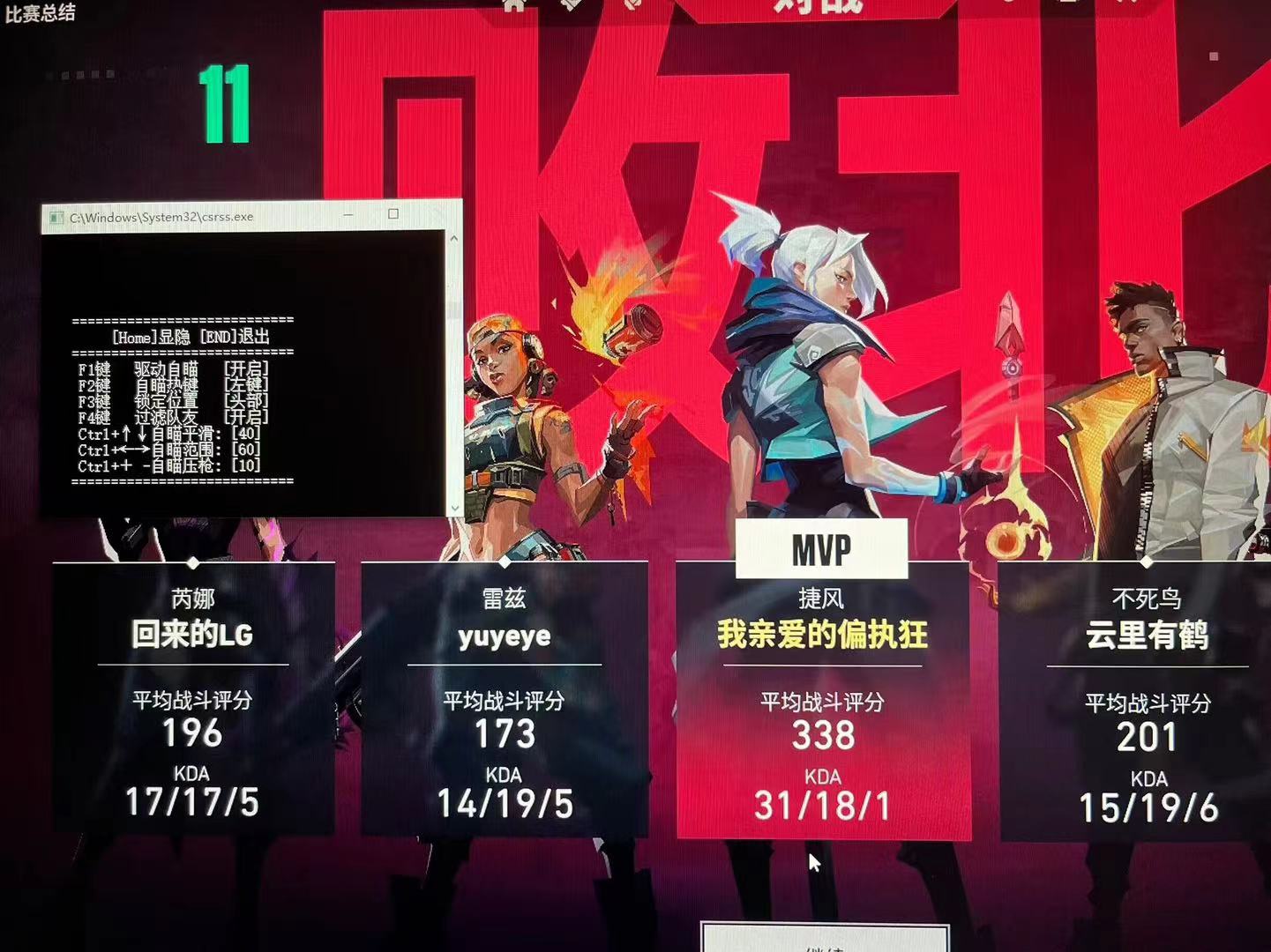 无畏契约辅助透视图层展示
